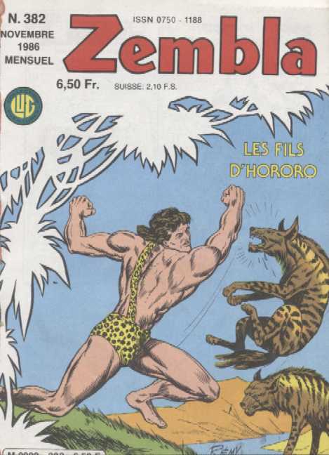 Scan de la Couverture Zembla n 382